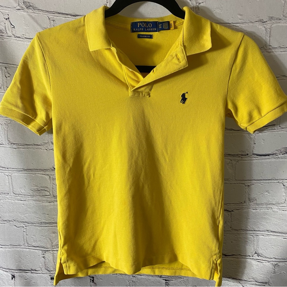 Polo Ralph Lauren Yellow Polo, Boys size small